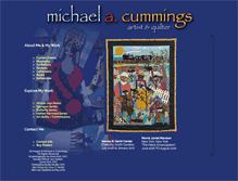Tablet Screenshot of michaelcummings.com